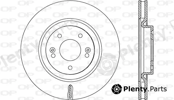 Open Parts BDR2606.20 — Brake Disc