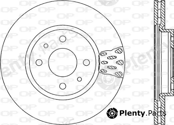 Open Parts BDA1235.20 — Brake Disc