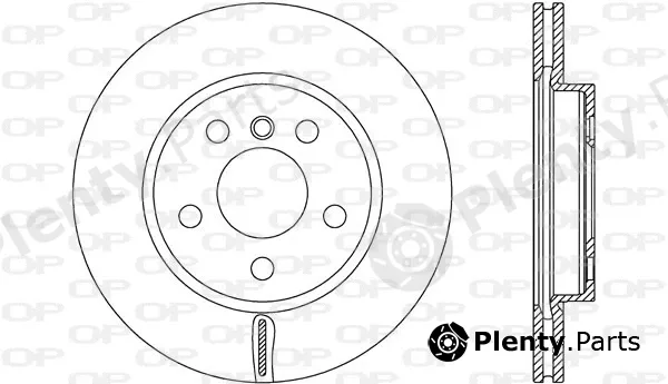 Open Parts BDR2759.20 — Brake Disc