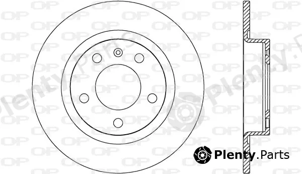 Open Parts BDA2649.10 — Brake Disc