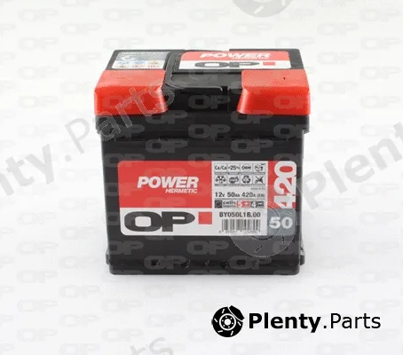 Open Parts BY050L1B.00 — Starter Battery Hermetic Power