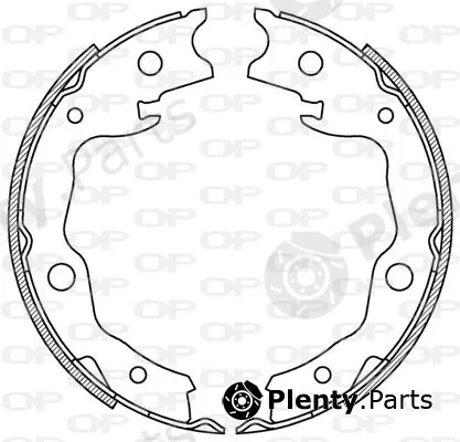 Open Parts BSA2223.00 — Brake Shoe Set