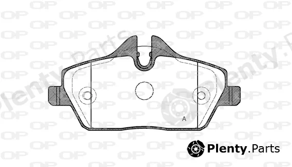 Open Parts BPA1131.30 — Brake Pad Set, disc brake
