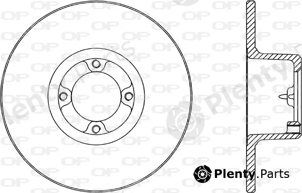 Open Parts BDA1060.10 — Brake Disc