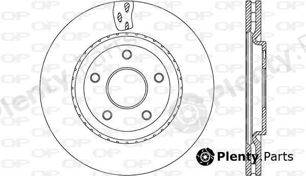 Open Parts BDA2674.20 — Brake Disc