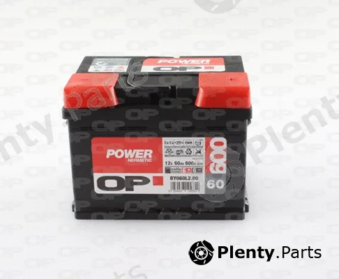 Open Parts BY060L2.00 — Starter Battery Hermetic Power