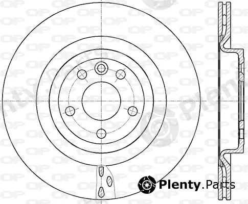 Open Parts BDR2854.20 — Brake Disc