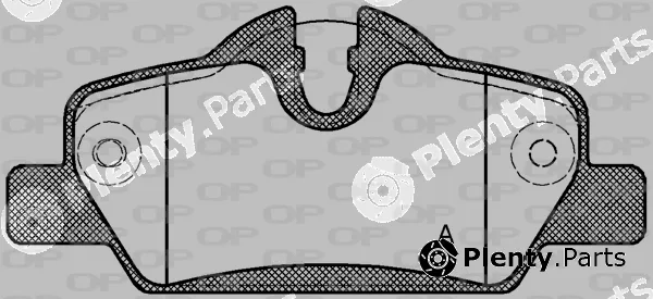 Open Parts BPA1600.00 — Brake Pad Set, disc brake