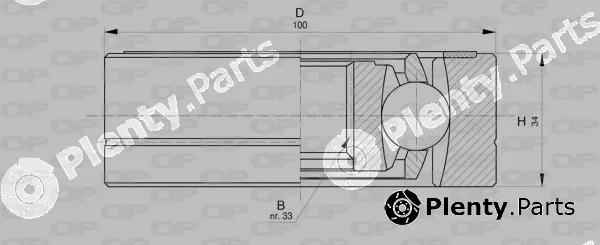 Open Parts CVJ5796.20 — Joint Kit, drive shaft