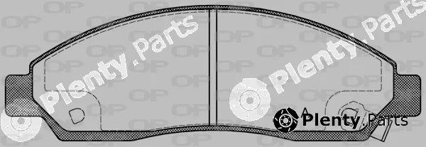 Open Parts BPA1098.14 — Brake Pad Set, disc brake