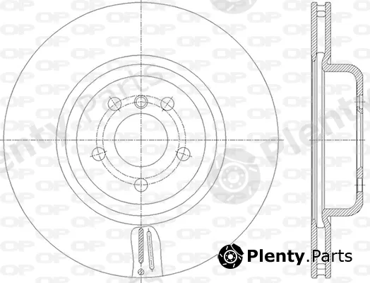 Open Parts BDR2856.20 — Brake Disc