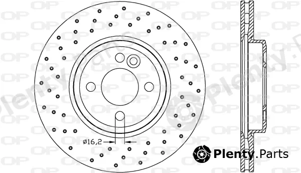Open Parts BDR2614.20 — Brake Disc