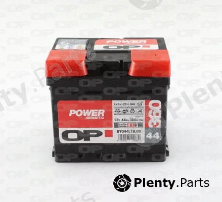 Open Parts BY044L1B.00 — Starter Battery Hermetic Power