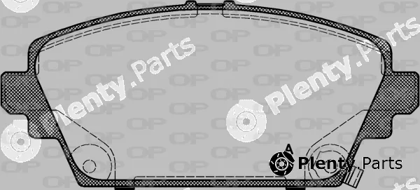 Open Parts BPA0694.02 — Brake Pad Set, disc brake