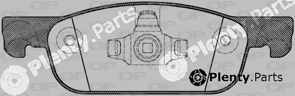 Open Parts BPA1718.00 — Brake Pad Set, disc brake