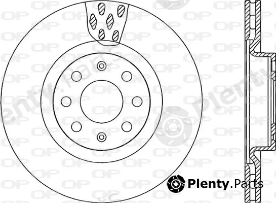 Open Parts BDR2259.20 — Brake Disc