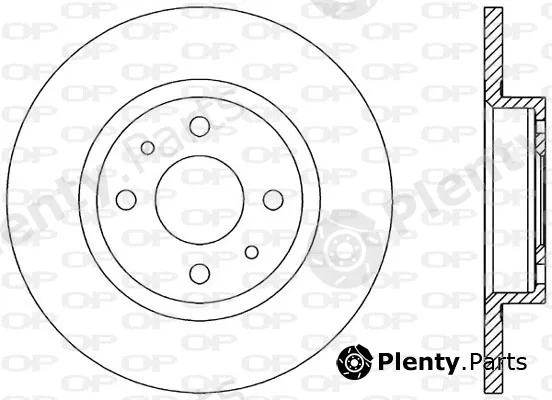 Open Parts BDA1145.10 — Brake Disc