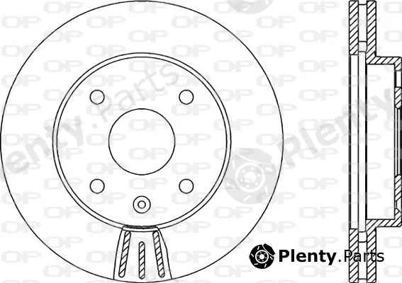 Open Parts BDR2146.20 — Brake Disc