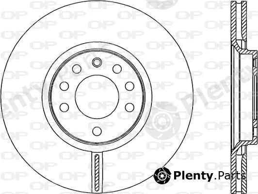 Open Parts BDR2301.20 — Brake Disc