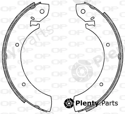Open Parts BSA2130.00 — Brake Shoe Set