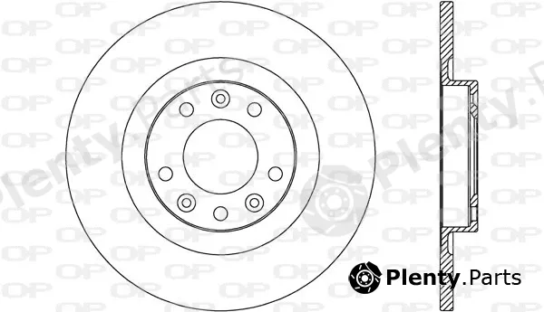 Open Parts BDA2741.10 — Brake Disc