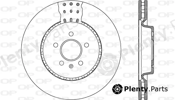 Open Parts BDR2619.20 — Brake Disc