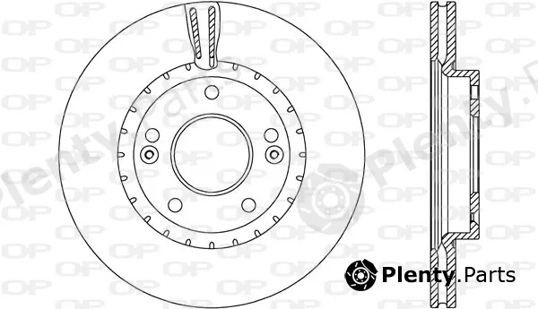 Open Parts BDA2603.20 — Brake Disc
