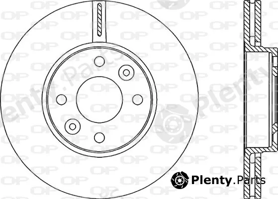 Open Parts BDA1985.20 — Brake Disc