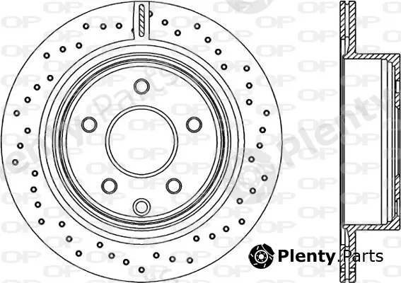 Open Parts BDRS2208.25 — Brake Disc