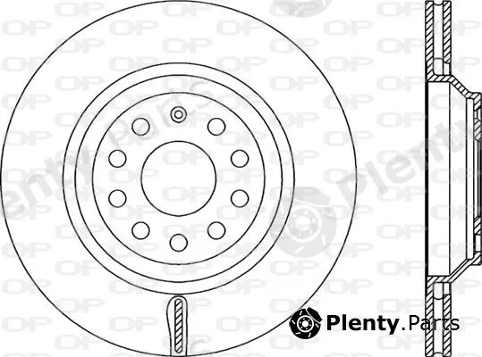 Open Parts BDA2338.20 — Brake Disc