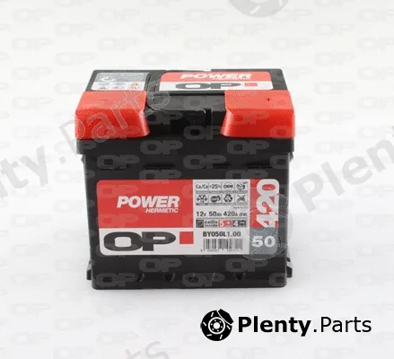 Open Parts BY050L1.00 — Starter Battery Hermetic Power