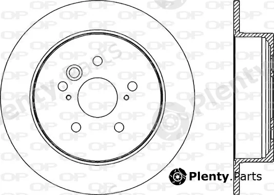 Open Parts BDR2313.10 — Brake Disc