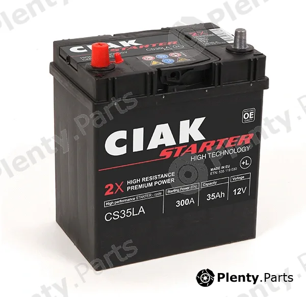 CIAKStarter CS35LA — Starter Battery CIAK Starter Asia 35Ah