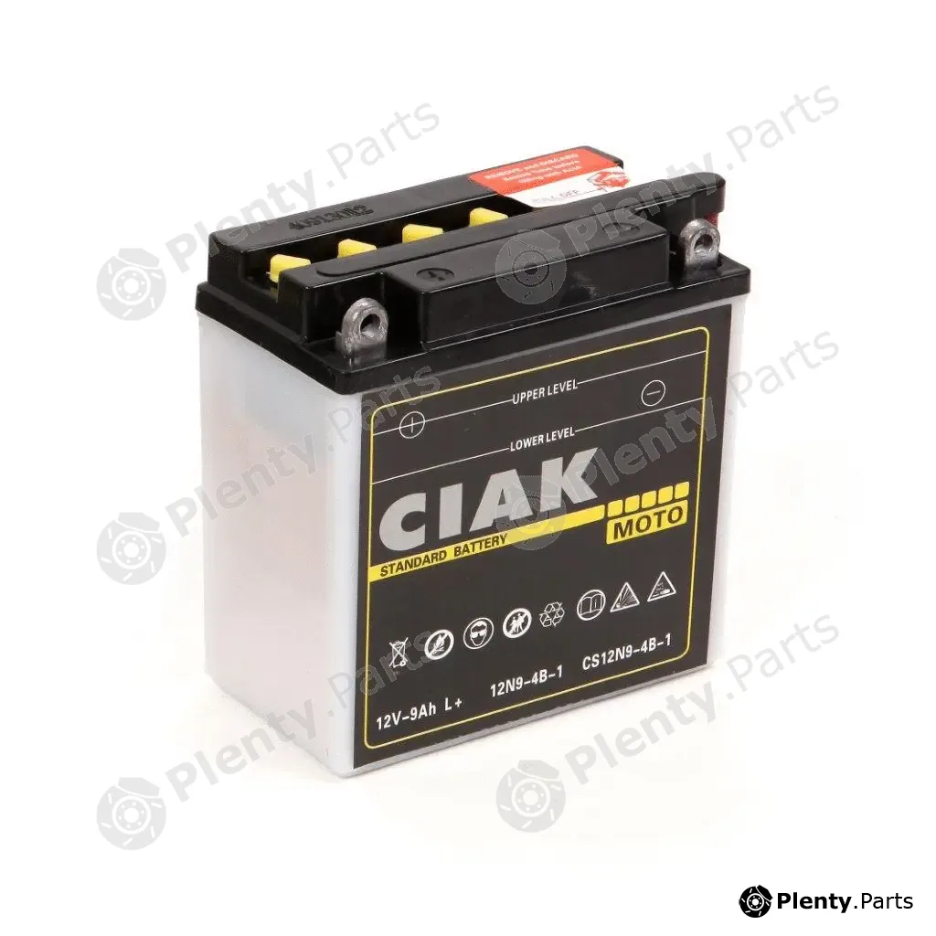 CIAKStarter CS12N9-4B-1 — Starter Battery CIAK Starter Moto 9Ah