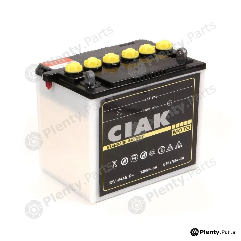 CIAKStarter CS12N24-3A — Starter Battery CIAK Starter Moto 24Ah