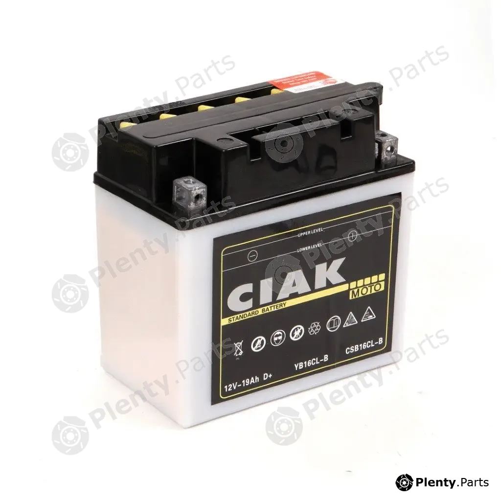 CIAKStarter CSB16CL-B — Starter Battery CIAK Starter Moto 19Ah