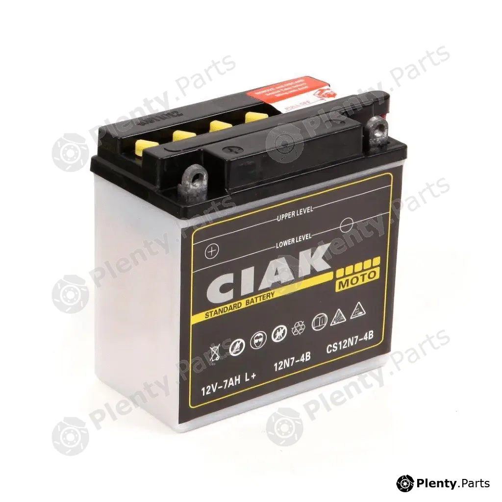 CIAKStarter CS12N7-4B — Starter Battery CIAK Starter Moto 7Ah