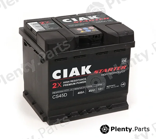 CIAKStarter CS45D — Starter Battery CIAK Starter 45Ah