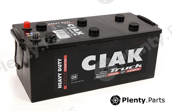 CIAKStarter CS180L — Starter Battery CIAK Truck Heavy Duty 180Ah