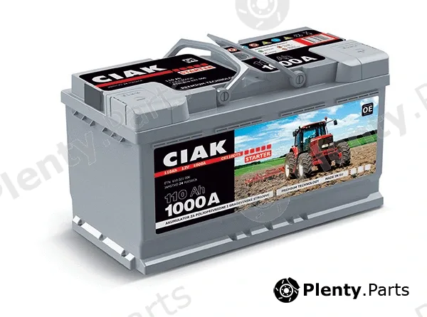 CIAKStarter CS110DTS — Starter Battery CIAK Starter Special Tractor 110Ah