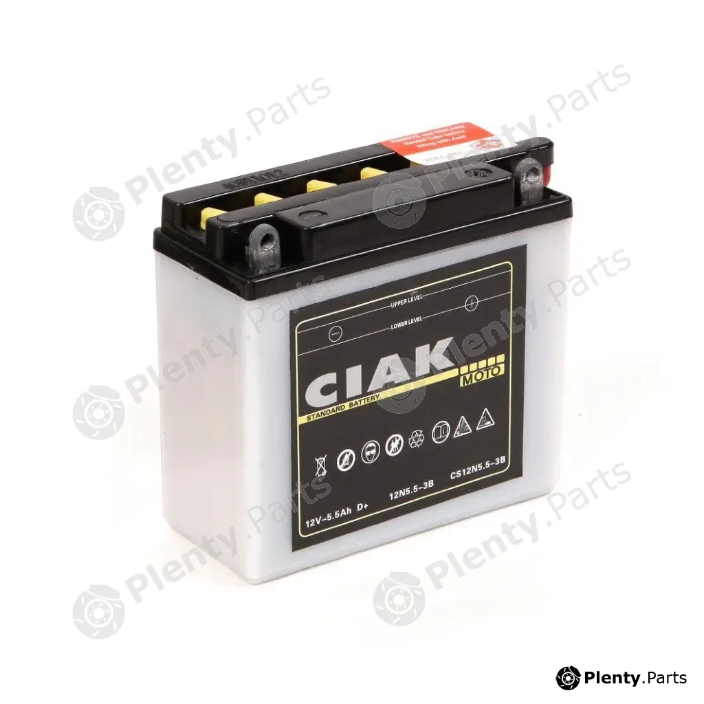CIAKStarter CS12N5.5-3B — Starter Battery CIAK Starter Moto 5,5Ah
