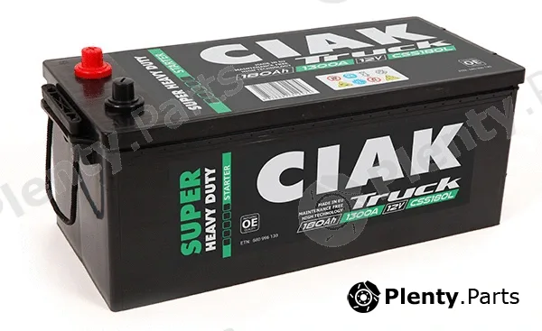 CIAKStarter CSS180L — Starter Battery CIAK Truck Super Heavy Duty 180Ah
