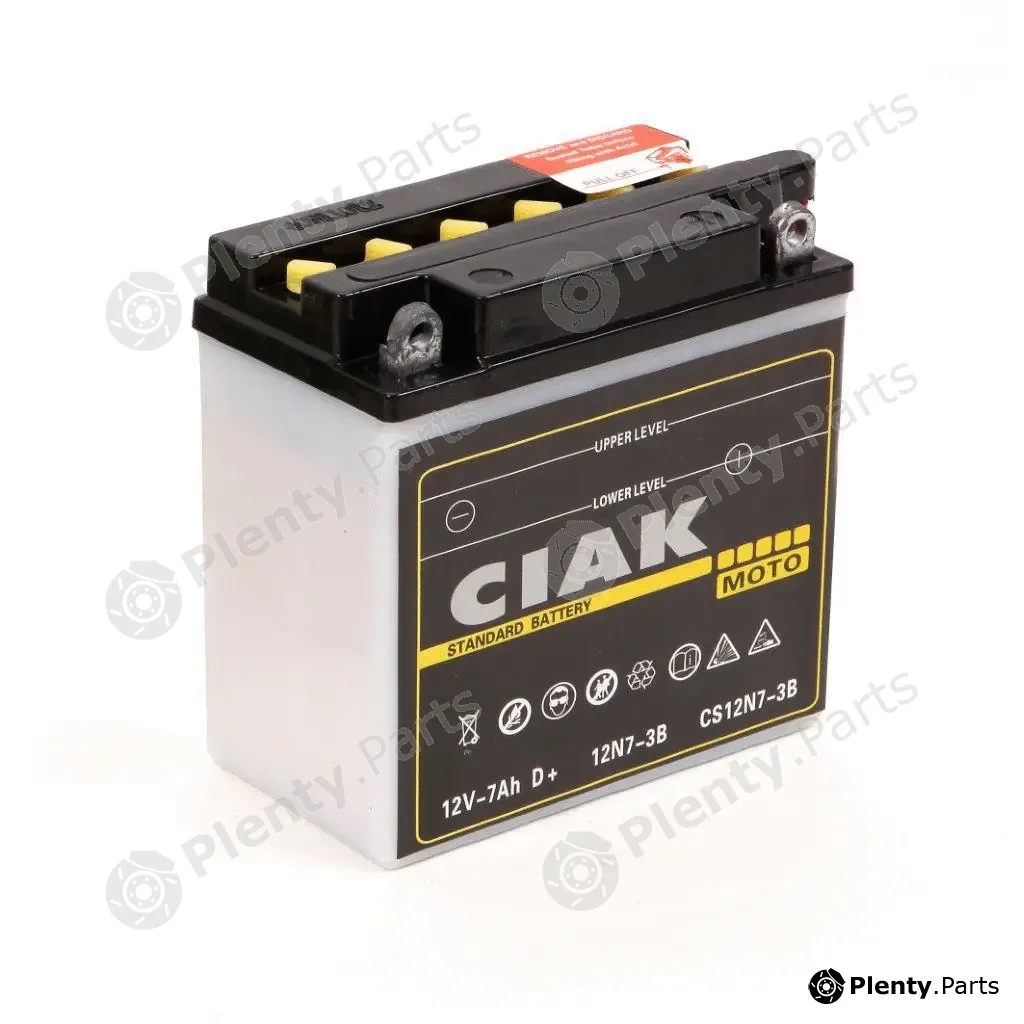 CIAKStarter CS12N7-3B — Starter Battery CIAK Starter Moto 7Ah