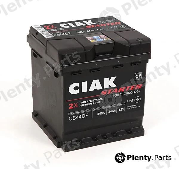 CIAKStarter CS44DF — Starter Battery CIAK Starter Fiat 44Ah