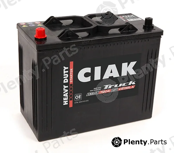 CIAKStarter CS135LX — Starter Battery CIAK Truck Heavy Duty X 135Ah