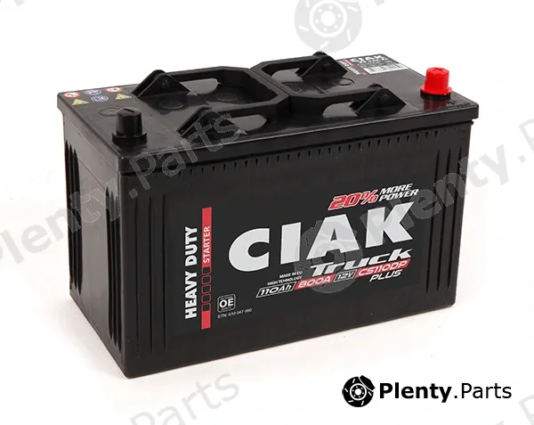 CIAKStarter CS110DP — Starter Battery CIAK Starter Heavy Duty PLUS 110Ah