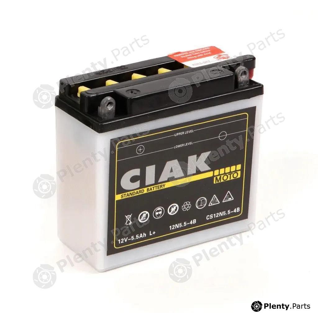 CIAKStarter CS12N5.5-4B — Starter Battery CIAK Starter Moto 5,5Ah