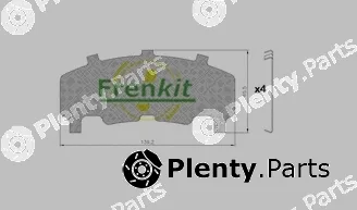 Frenkit 940566 — Anti-Squeal Foil, brake pad (back plate)