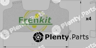 Frenkit 940528 — Anti-Squeal Foil, brake pad (back plate)