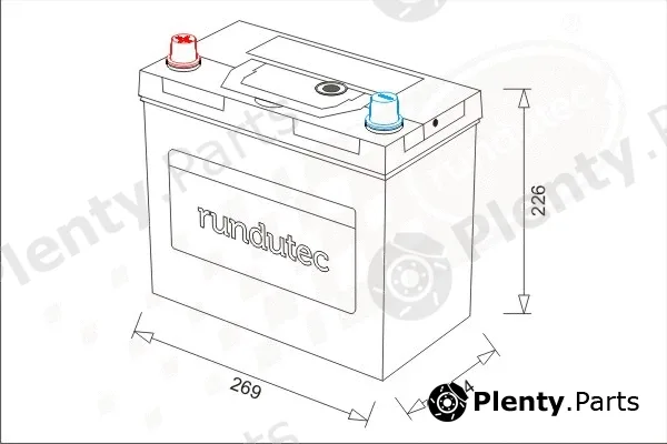 rutecGmbH RNU070LDN — Starter Battery